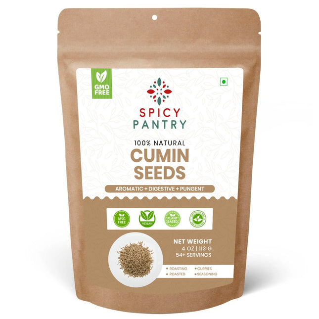 Whole Cumin Seeds – Non-GMO, Bold Flavor, Ideal for Jeera Recipes, Spice Blends, and Culinary Seed Use