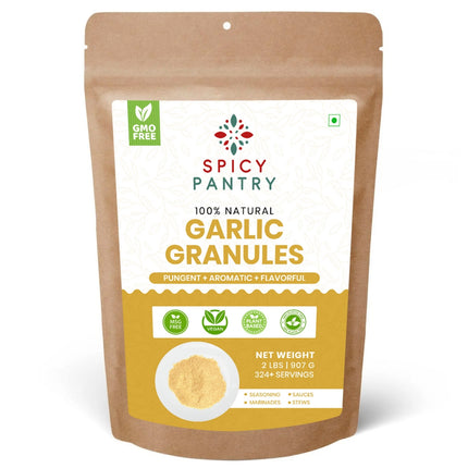 Garlic Granules – All-Natural, GMO-Free, Perfect Spice for Savory Seasoning