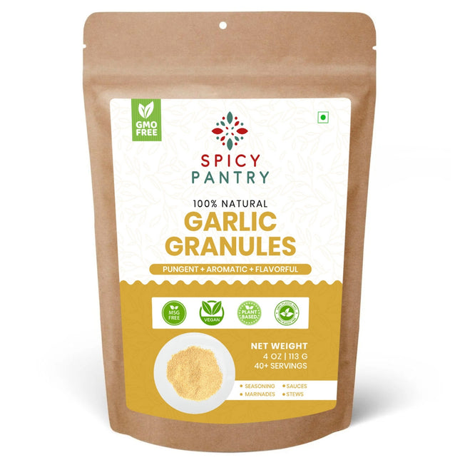 Garlic Granules – All-Natural, GMO-Free, Perfect Spice for Savory Seasoning