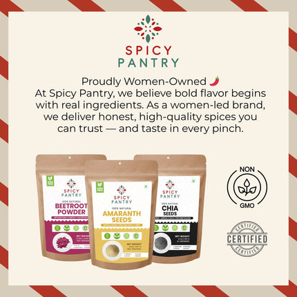 Amaranth Seeds – All-Natural, GMO-Free, Gluten-Free, Perfect for Baking, Cooking, and Salads