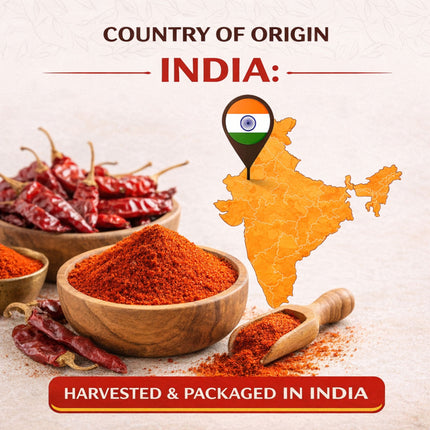 Red Chili Powder – All-Natural, GMO-Free, Bold Spice for Cooking & Seasoning