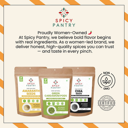 Cardamom Pods – All-Natural, GMO-Free, Whole Green Spice for Cooking, Beverages & Baking