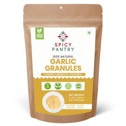 Garlic Granules – All-Natural, GMO-Free, Perfect Spice for Savory Seasoning